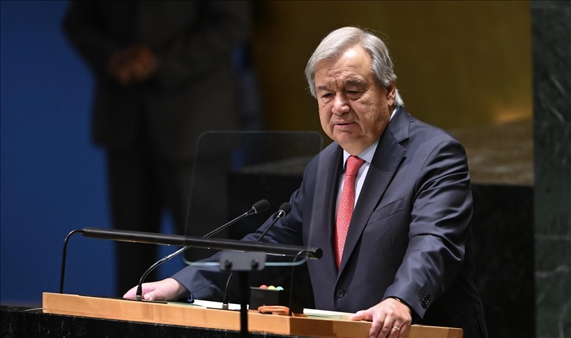 Guterres: Kriza klimatike dhe inteligjenca artificiale, sfidat qe po kercenojne njerezimin